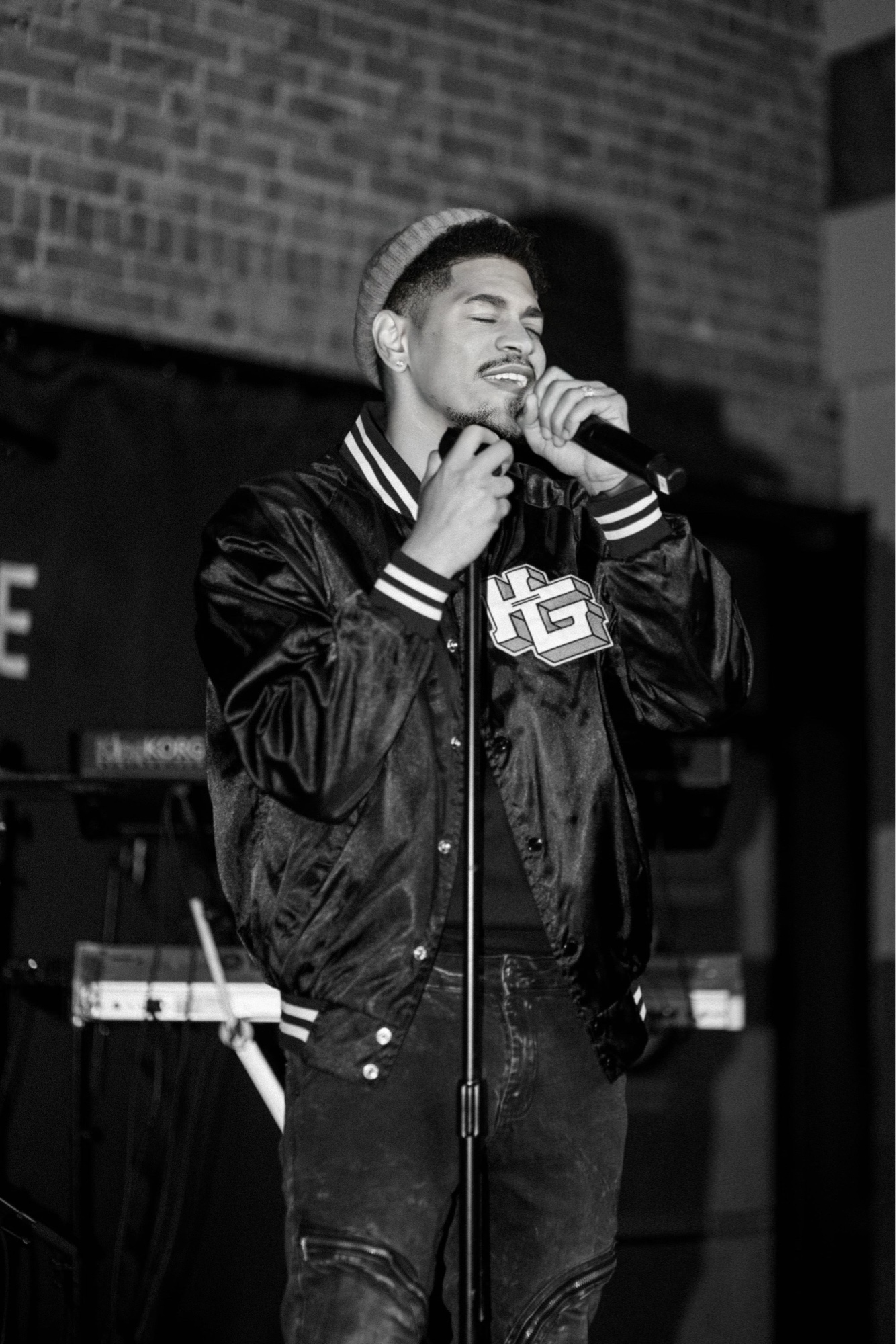 Yarami LaCour performing live on stage